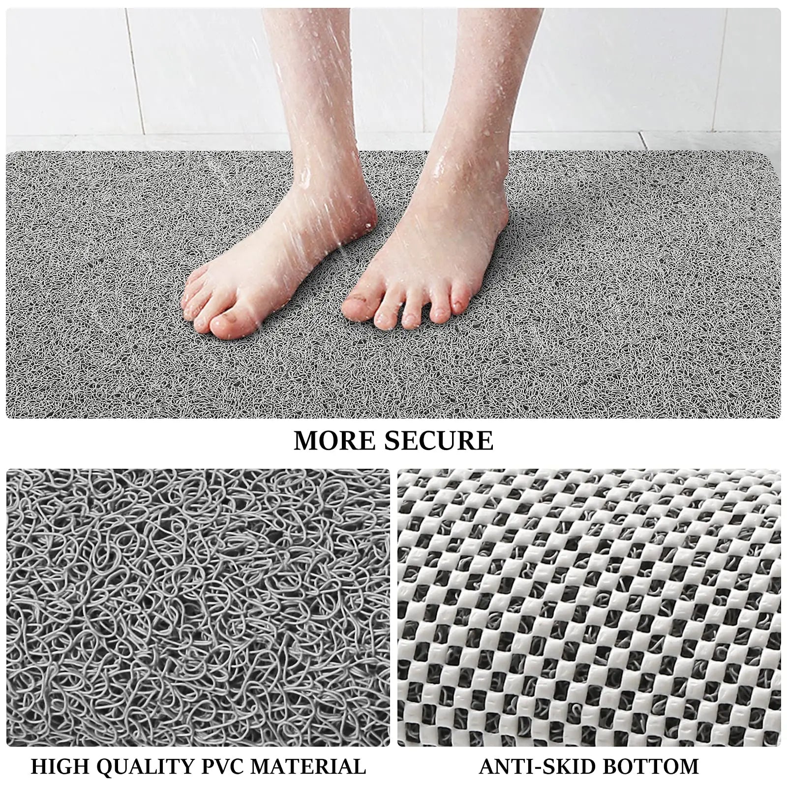 Safe Shower Mat | Non-Slip & Comfort