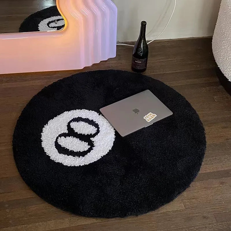 8 Pool Ball Rug