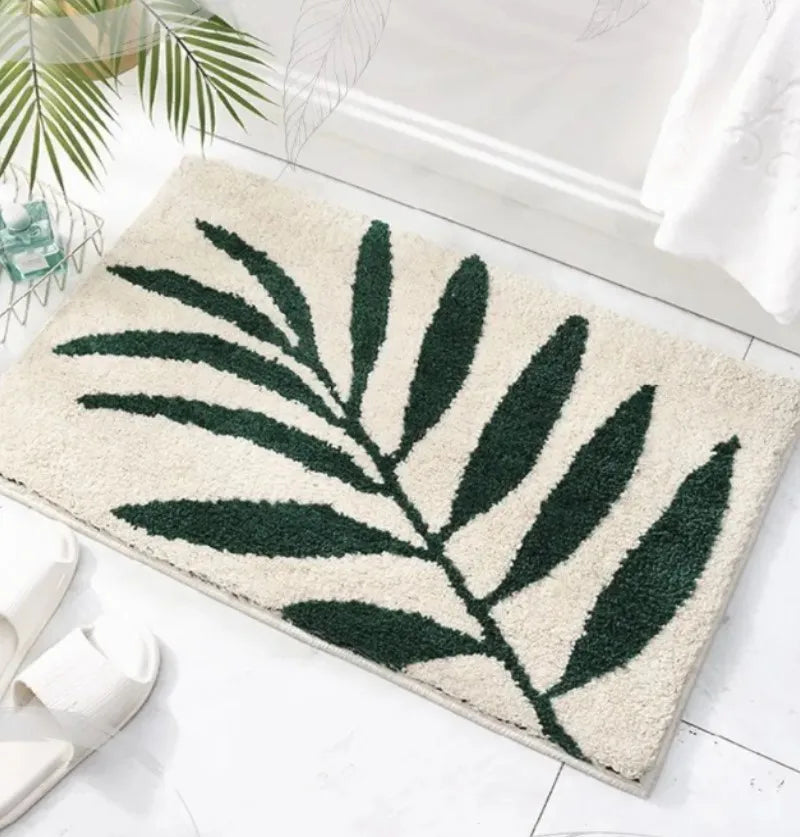 LeafSoft Plush Bathroom Mat