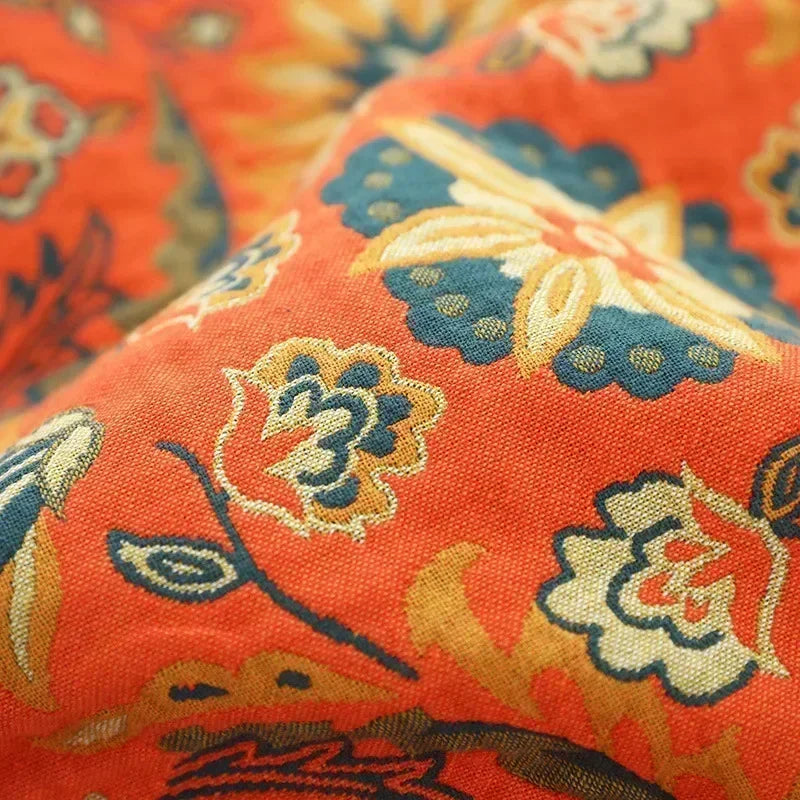 Sunset Reverie Cotton Blanket